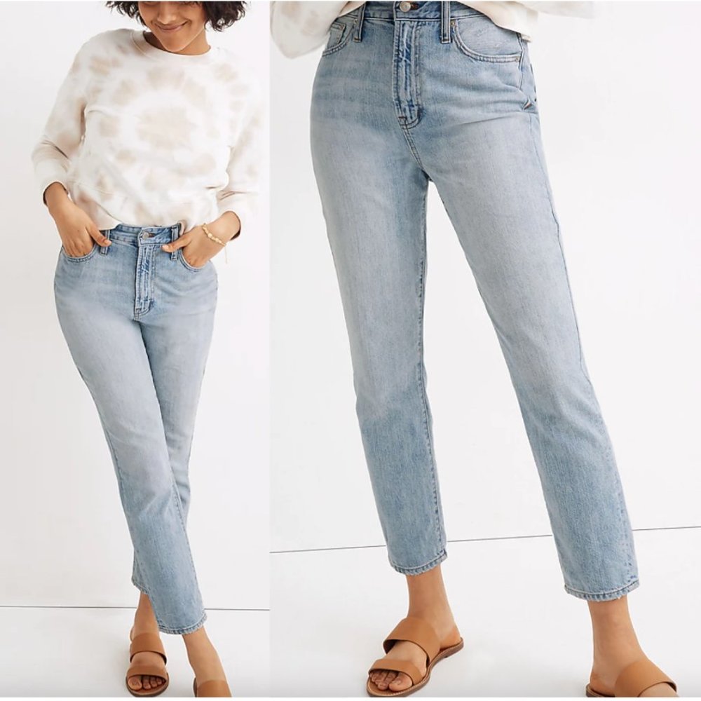 Madewell The Petite Curvy Perfect Vintage Jean in Fitzgerald Wash